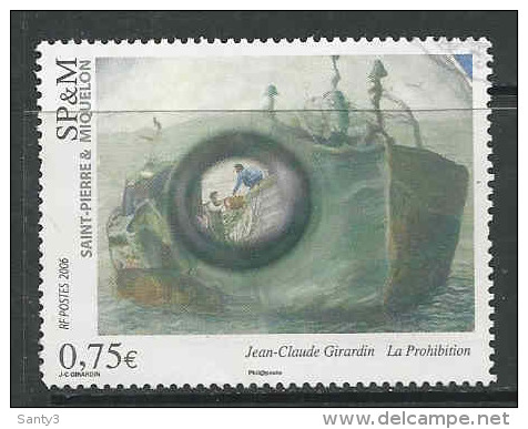 Saint-Pierre & Miquelon,  Yv 867 Jaar 2006, Gestempeld, Zie Scan - Used Stamps