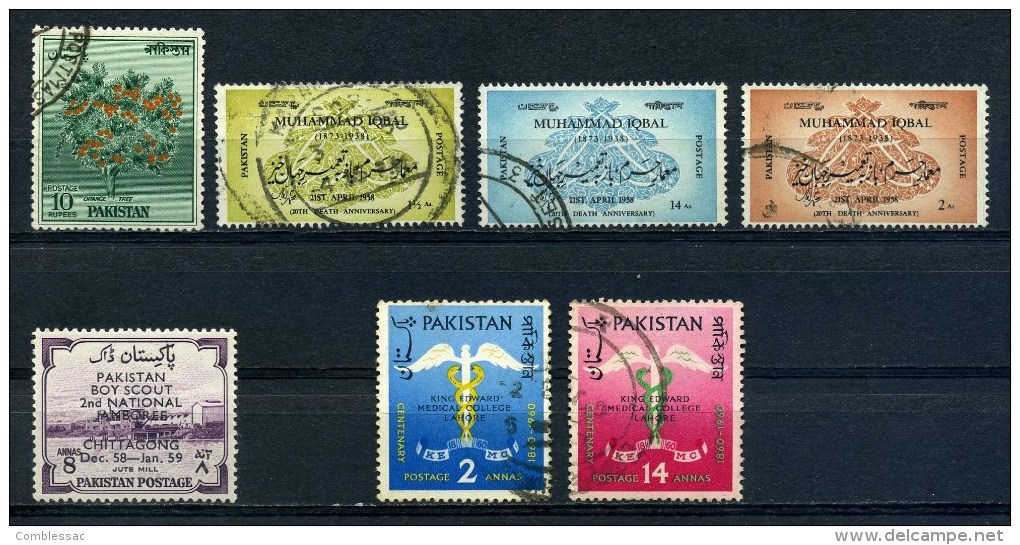 PAKISTAN   1957-60     Various  Stamps  Of  Pakistan   Mint  And  Used - Pakistan