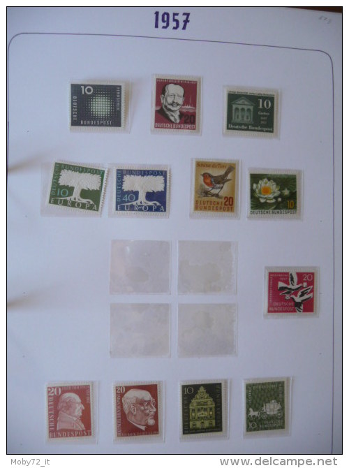 Collezione Germania Nuovo 1957/68 (m166) - Collections (en Albums)