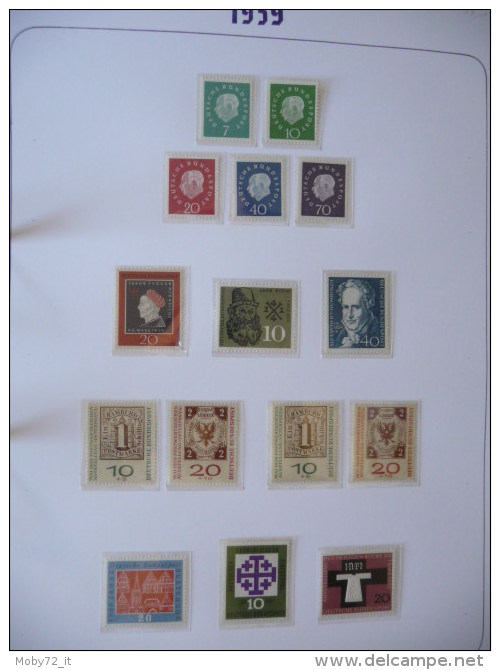 Collezione Germania nuovo 1957/68 (m166)