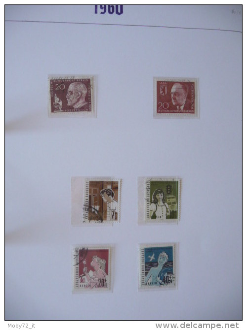 Collezione Berlino Usato 1960/82 (m169) - Collections (with Albums)