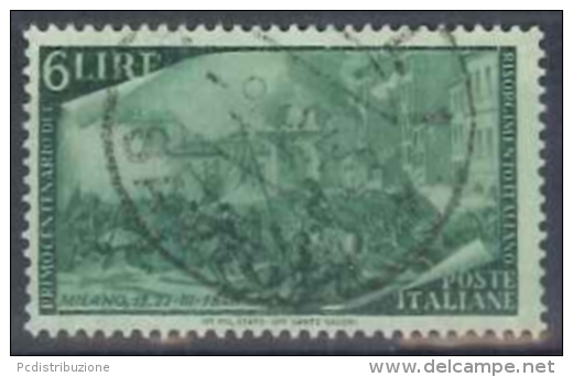 ITALIA REPUBBLICA - US 1948 (CATALOGO N.° 583) (2755) - 1946-60: Usati