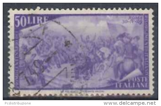 ITALIA REPUBBLICA - US 1948 (CATALOGO N.° 590) (772) - 1946-60: Usati