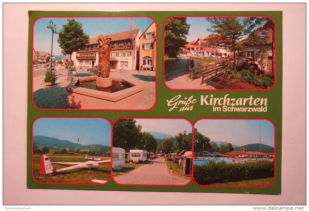 (6/4/38) AK "Grüße Aus Kirchzarten" Im Schwarzwald, Mehrbildkarte Mit 5 Ansichten - Kirchzarten