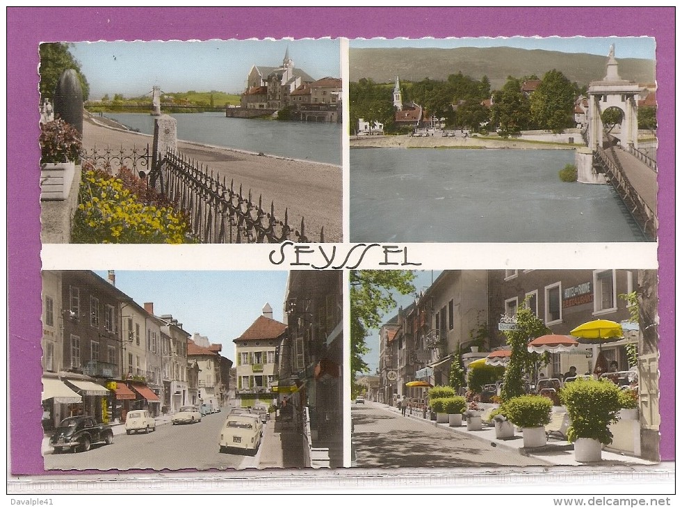 01.et 74  SEYSSEL MULTIVUES    TRES   BON ETAT 2  SCANS - Seyssel