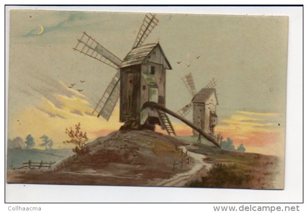 Architecture   -  Moulin à Vent à Identifier (carton épais) - Molinos De Viento