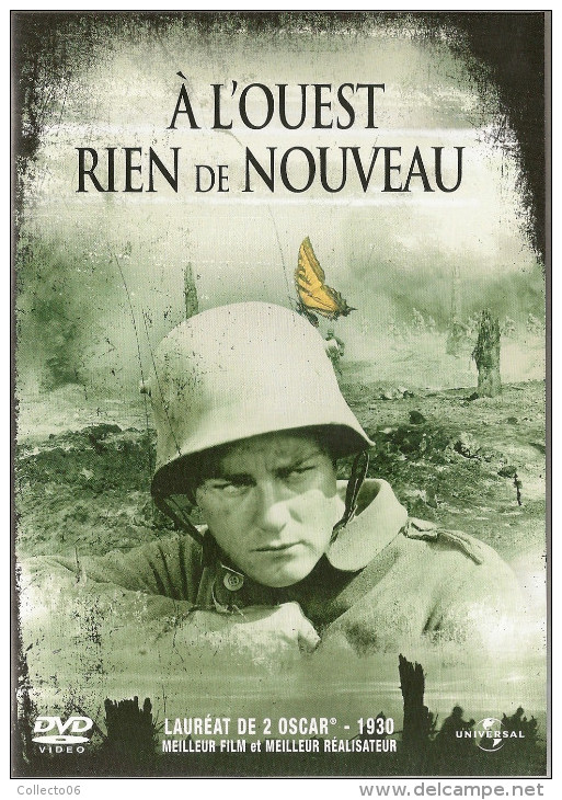 DVD A L’Ouest Rien De Nouveau Guerre 14 18 Oscar 1930 - Histoire