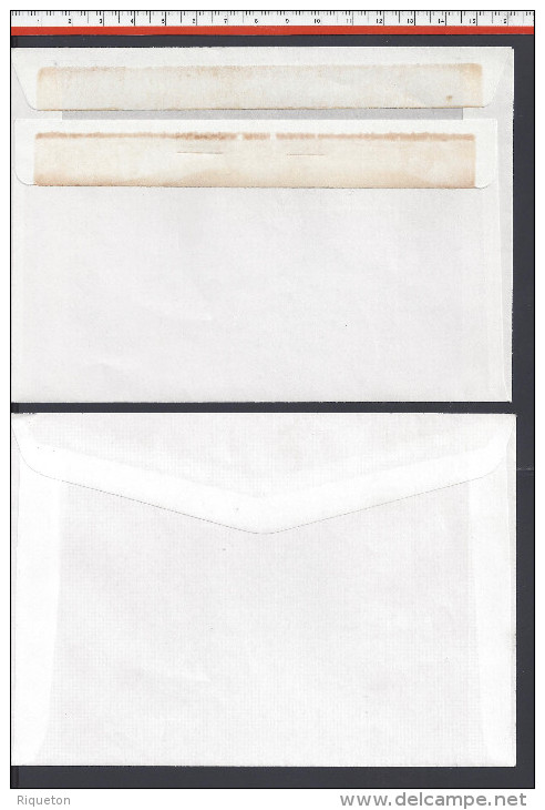 FR - 1988 -  2 ENVELOPPES AVEC TIMBRES DISTRIBUTEURS P.N.U Et LETTRE - - 1988 « Comète »