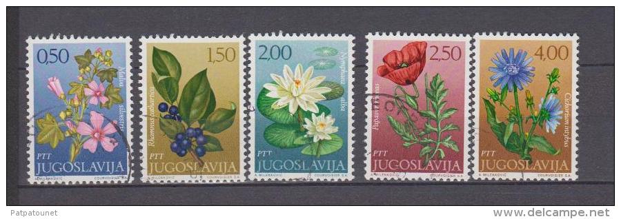 Yougoslavie YV 1305/9 O 1971 Fleur - Altri & Non Classificati