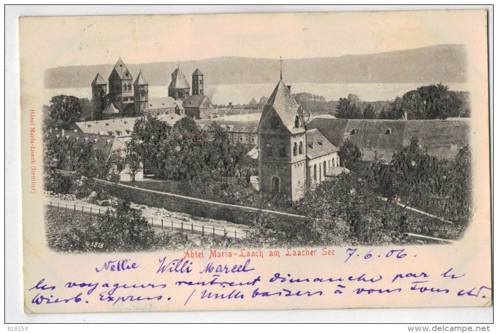 Abtei Maria-Laach Am Laacher See (1906) - Andernach