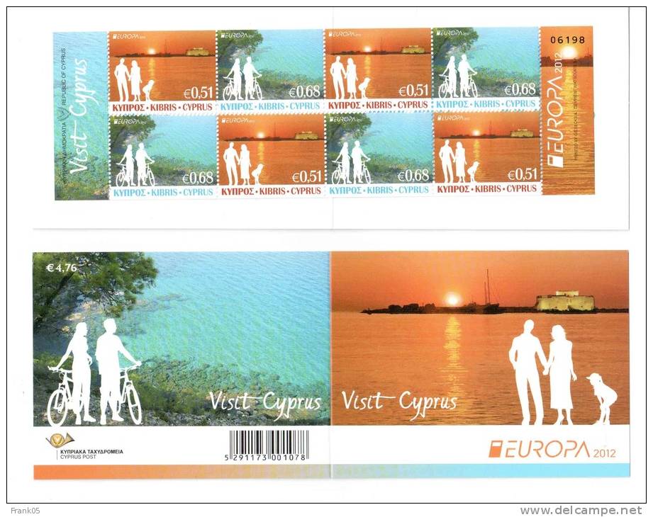 Zypern / Cyprus / Chypre 2012 MH/booklet EUROPA ** - 2012