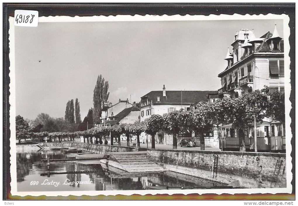 DISTRICT DE LAVAUX /// LUTRY - LES QUAIS - TB - Lutry