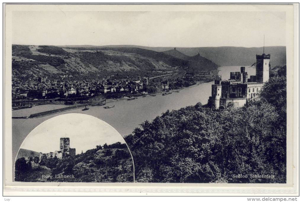 Schloß STOLZENFELS Bei KOBLENZ,  Burg Lahneck - Koblenz