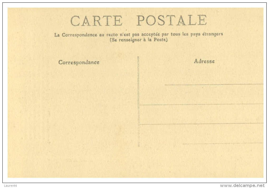 (50) Very Old Postcard - France - Nantes Halles Aux Grains - Markthallen
