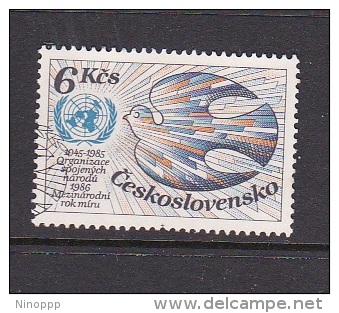 Czechoslovakia 1985 United Nations 40th Anniversary Used - Oblitérés