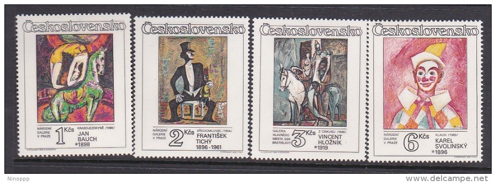 Czechoslovakia 1986 Arts MNH - Used Stamps