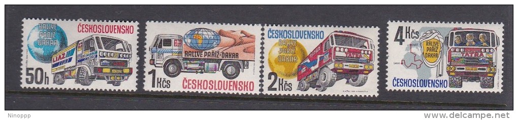 Czechoslovakia 1989 PariDakar Rallye MNH - Used Stamps