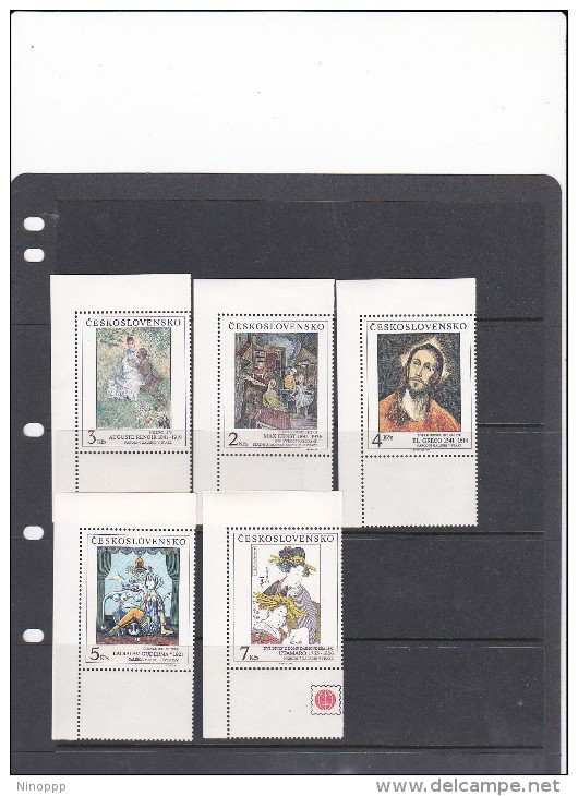 Czechoslovakia 1991 Arts MNH - Gebruikt