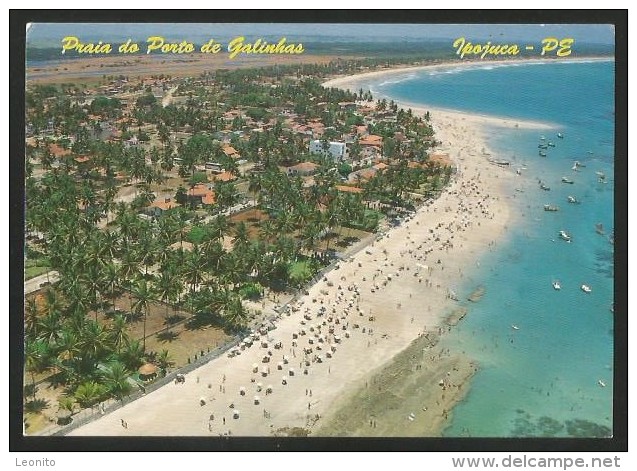 BRASIL Ipojuca Pernambuco Recife Praia Do Porto De Galinhas Feliz Navidad Merry Christmas 1998 - Recife