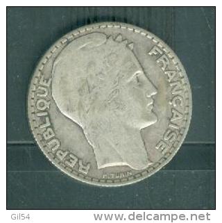 Piece Argent Silver, 10 Francs  Type Turin Année 1933 - Pia10506 - 10 Francs