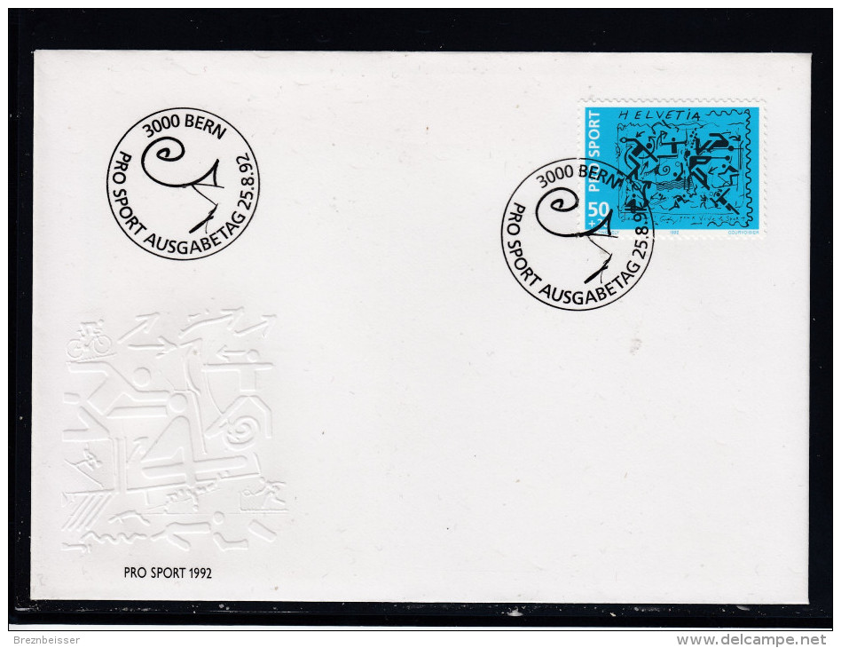 Schweiz  MiNr. 1482   Illustr. Ersttagsbrief / FDC - FDC