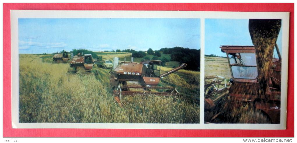 Corn Harvester - Valday - 1978 - USSR Russia - Unused - Russland