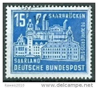 Saarland Mi. 446 Gest. Saarbrücken Rathaus - Gebraucht