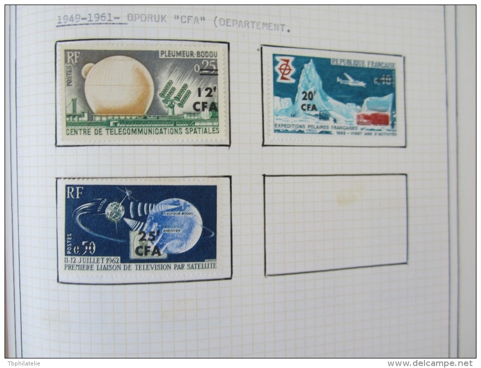 VEND BEAU LOT DE TIMBRES DE LA REUNION SUR 18 F.A. !!!! (c)