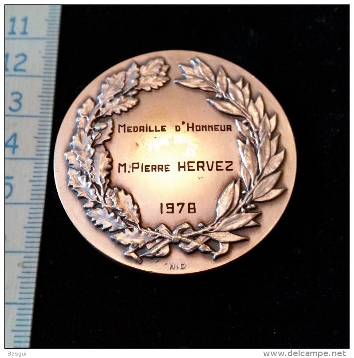 Medaille D´Honneur 1978 Ville De Montargis,argent Massif, RARE - Autres & Non Classés