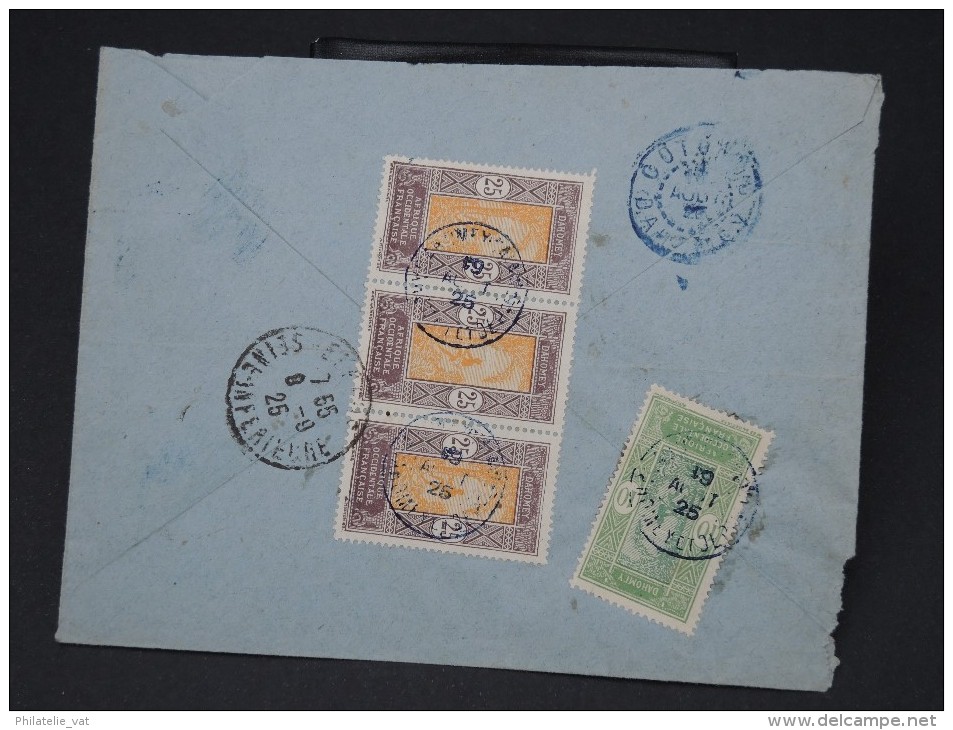FRANCE - DAHOMEY - Lettre Période Années 1920 - Archives Vers Elboeuf (Loire Atlantique) - A Voir - Lot  5159 - Briefe U. Dokumente