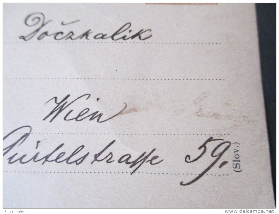 Österreich Ganzsachen Ausgabe 1883 Fingerhut Stempel usw. 12 Stück! Wohlgeboren, Korrespondenz an eine Frau in Linz