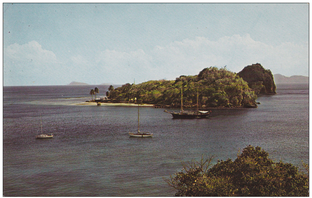 Young Island , ST. VINCENT , W.I. , 50-60s - St. Vincent Und Die Grenadinen