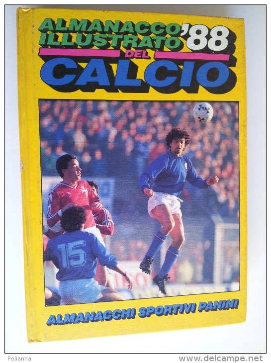 M#0D5 ALMANACCO ILLUSTRATO DEL CALCIO ´88 Edizione Panini Modena - Bücher