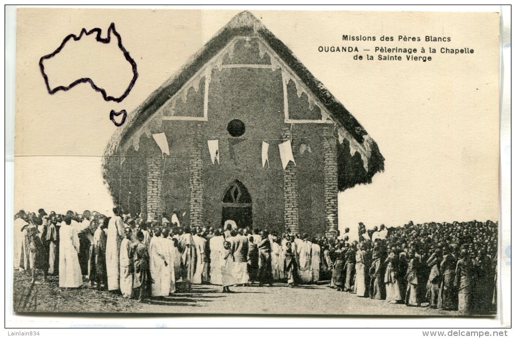 - OUGANDA - Mission Des Pères Blancs, Pèlerinage à La Chapelle De La Ste Vierge, Non écrite, Petit Format, TBE, Scans.. - Ouganda