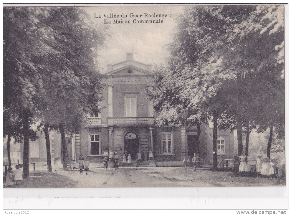 ROCLENGE / GEER : La Maison Communale - Bassenge