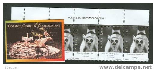 POLAND 2005 ZOOLOGICAL GARDENS BOOKLET MNH - Markenheftchen