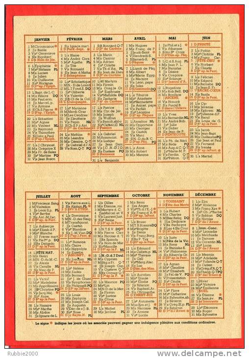 CALENDRIER 1947 L OEUVRE DE SAINT PIERRE APOTRE CARDINAL THOMAS TIEN ARCHEVEQUE DE PEKIN - Small : 1941-60