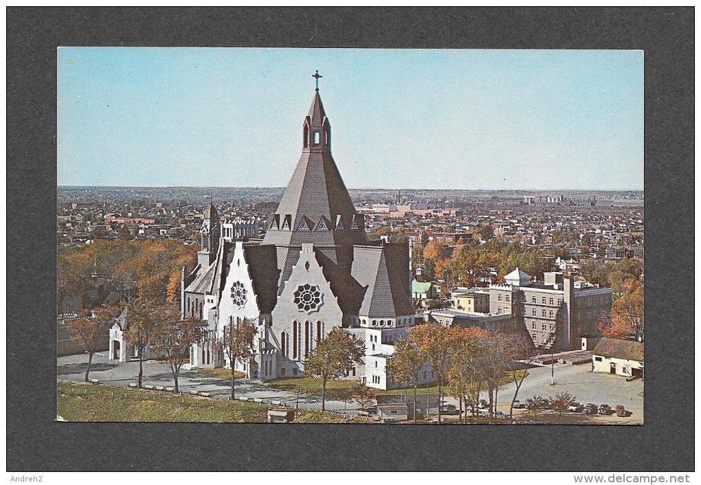 CAP DE LA MADELEINE - QUÉBEC - VUE  AÉRIENNE DE LA NOUVELLE BASILIQUE - BY SANCTUAIRE DE NOTRE DAME DU CAP - Trois-Rivières