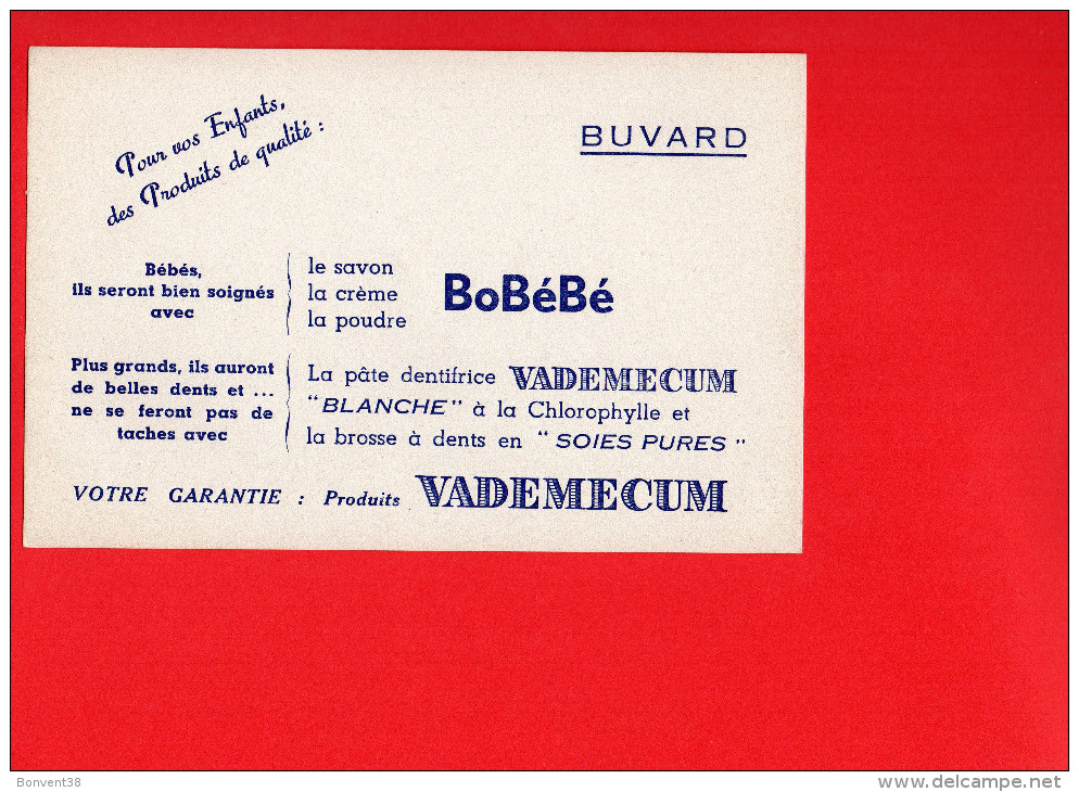 BUVARD - BoBéBé - Produits VADEMECUM - Parfums & Beauté