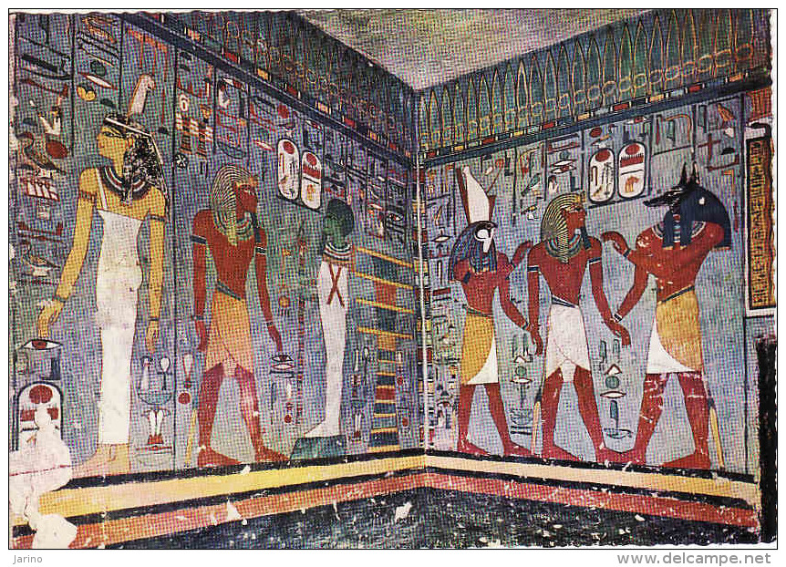 Egypte, Thebes-Louxor, Vallée Des Rois - Tombeau De Tamses I., Circulé Non - Louxor