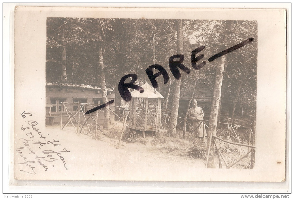 Carte Photo Militaria Meuse - 55- Guerre 1915 La Croix St Jean Marbotte Pigeonnier - Guerre 1914-18