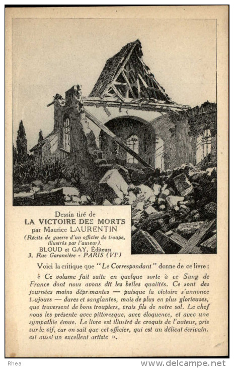 49 - CHOLET - La Victoire Des Morts Par Maurice Laurentin - Cholet