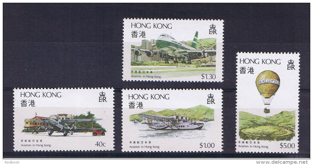 RB 1027 - Hong Kong 1984 Aviation MNH Set Stamps SG 450/3 -  Cat &pound;9.50 - Nuevos