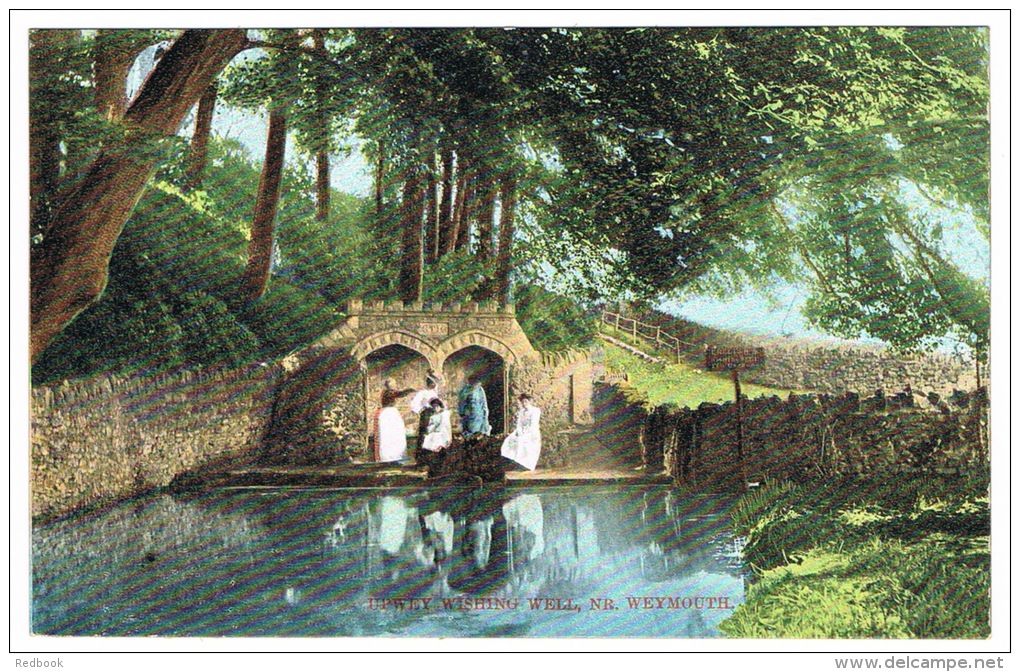 RB 1027 - Early Postcard - Upwey Wishing Well Near Weymouth Dorset - Weymouth