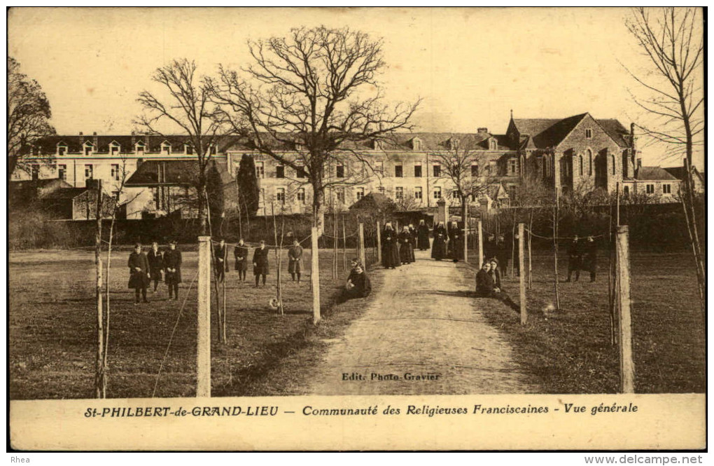 44 - SAINT-PHILBERT-DE-GRAND-LIEU - Communauté Des Religieuses Franciscaines - Vue Générale - Saint-Philbert-de-Grand-Lieu