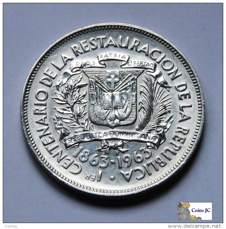 República Dominicana - 1 Peso - 1963 - Dominikanische Rep.