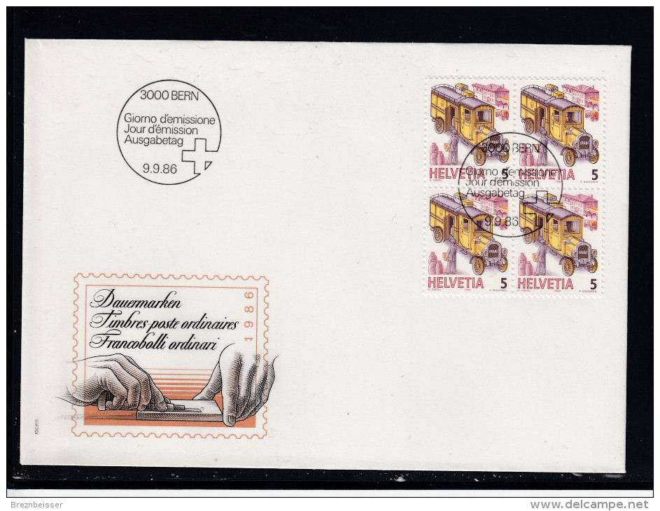 Schweiz  MiNr.  1321ya   Illustr. Ersttagsbrief / FDC - FDC