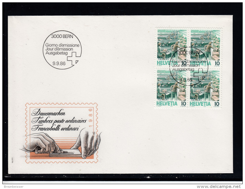 Schweiz  MiNr.  1322 Ya   Illustr. Ersttagsbrief / FDC - FDC