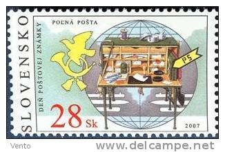 Slovakia 2007 Mi 571 ** Stamps Day - Ungebraucht