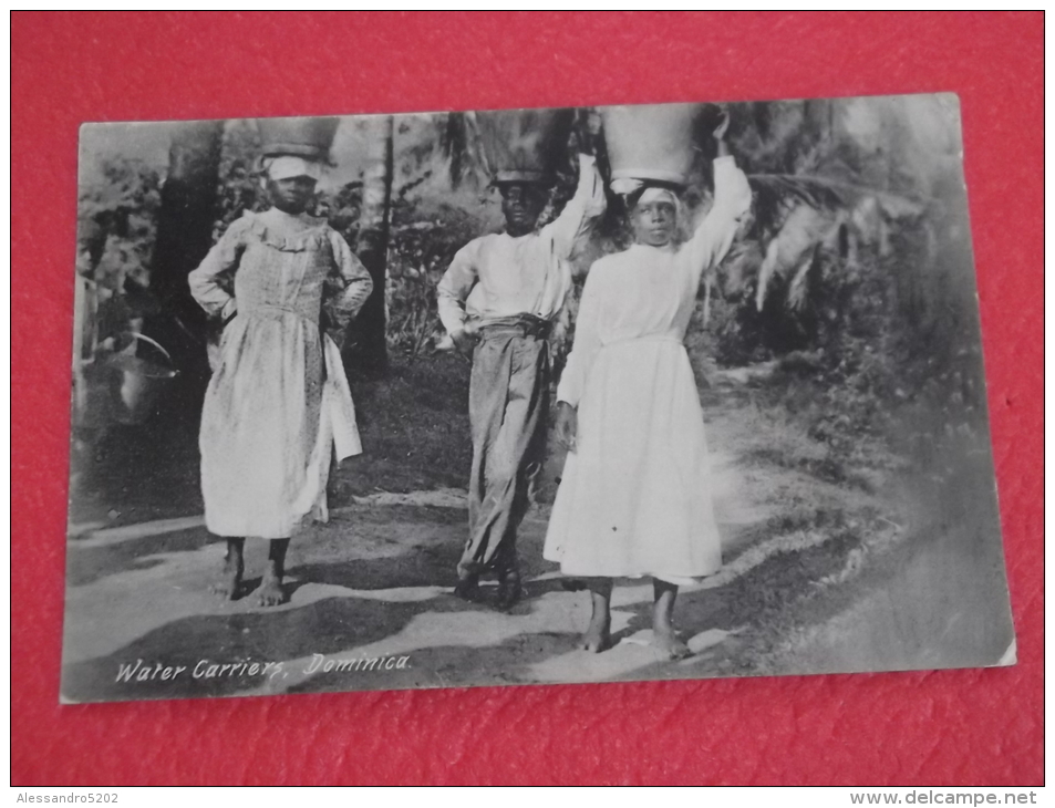 Dominica Water Carriers 1912 - Dominica